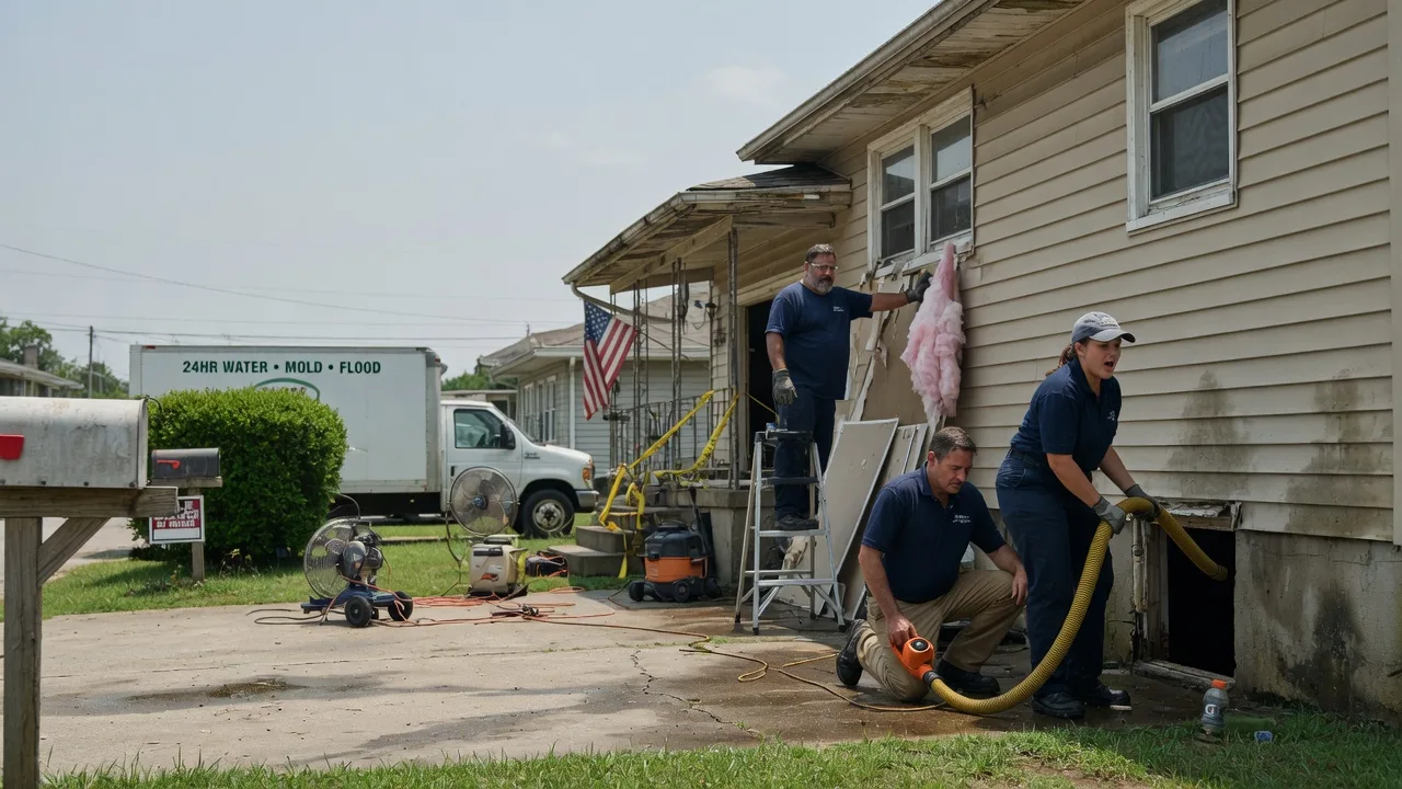 Water Damage Repair in Inola, OK near me